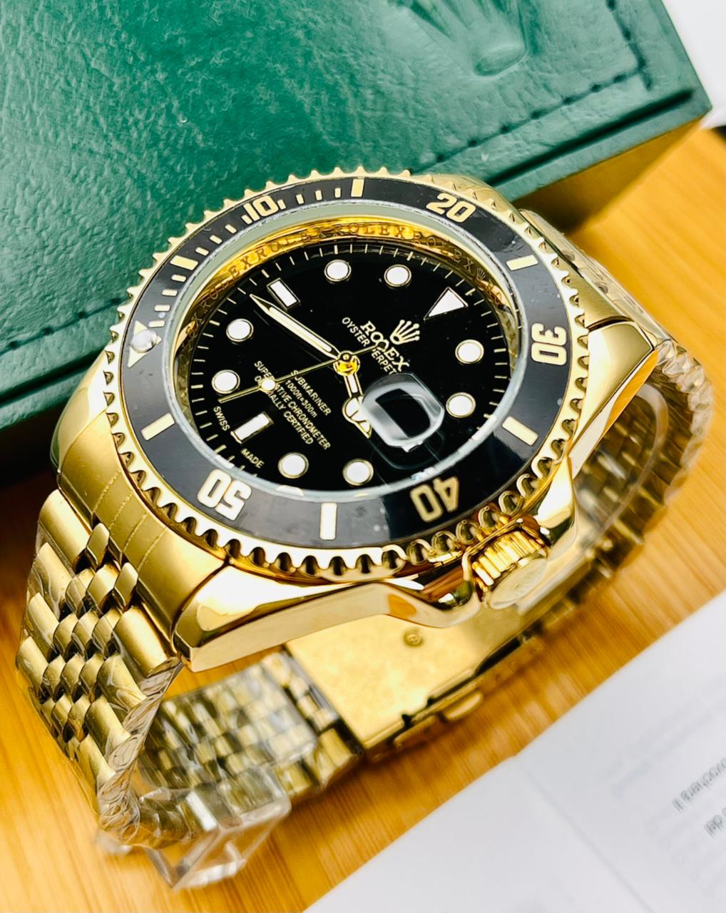 ROLEX ACERO CABALLERO TEJIDO